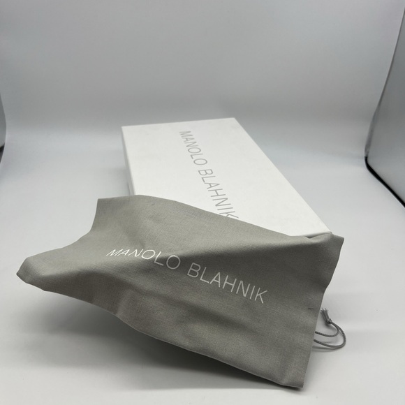 Manolo Blahnik Monzubo Bicolored Mary Jane Pumps - Picture 14 of 14